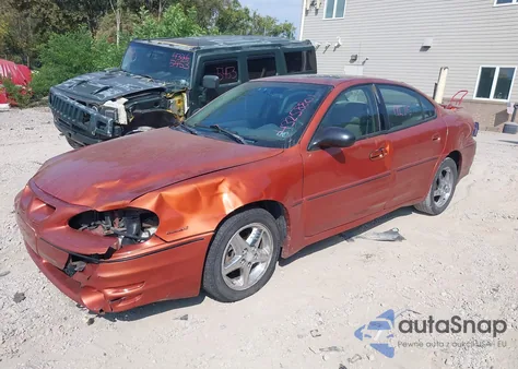 2004 Pontiac Grand Am Gt from USA, damaged, VIN 1G2NW52E54C119715